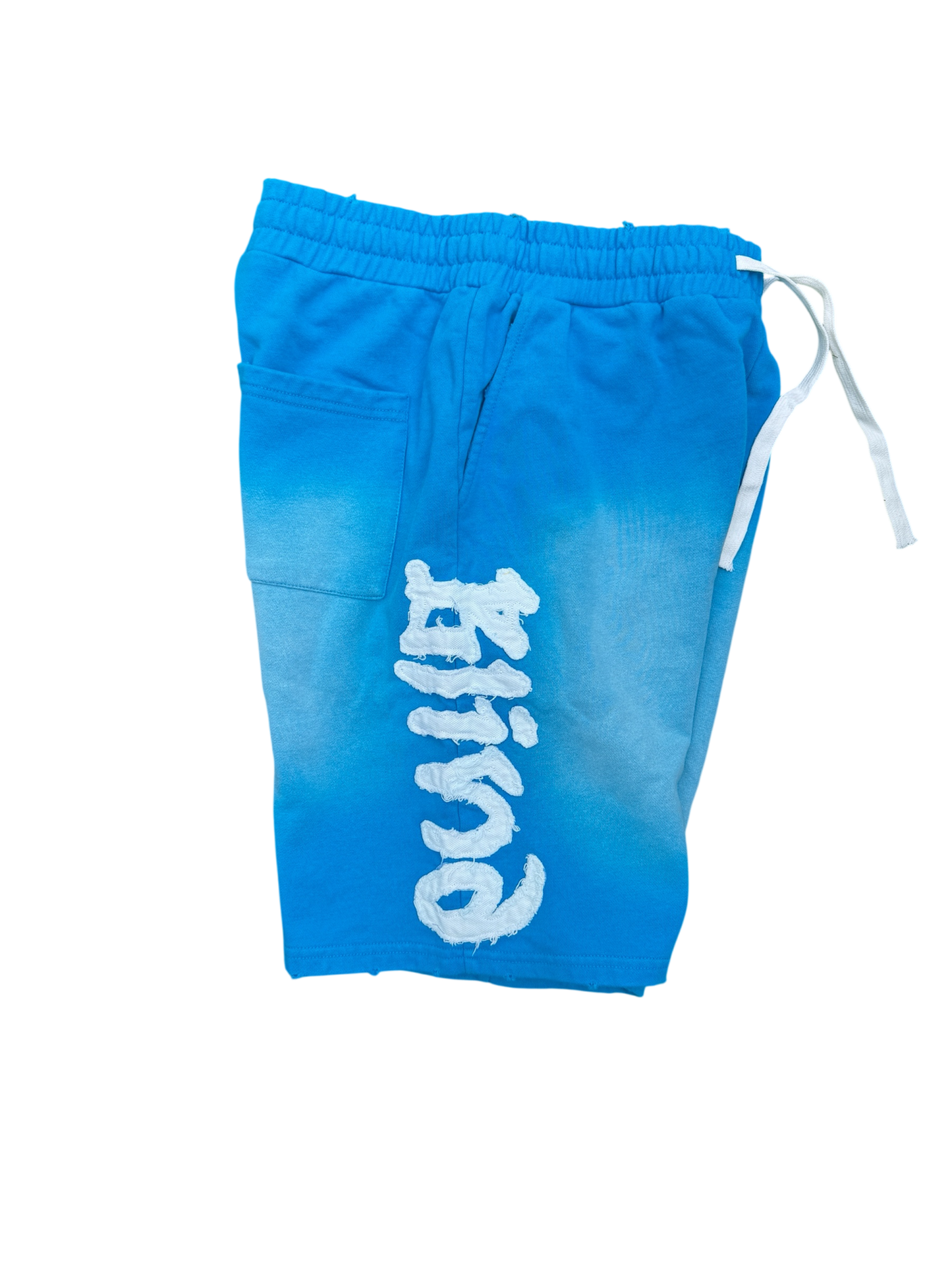 'BLIND' BLEU SHORTS