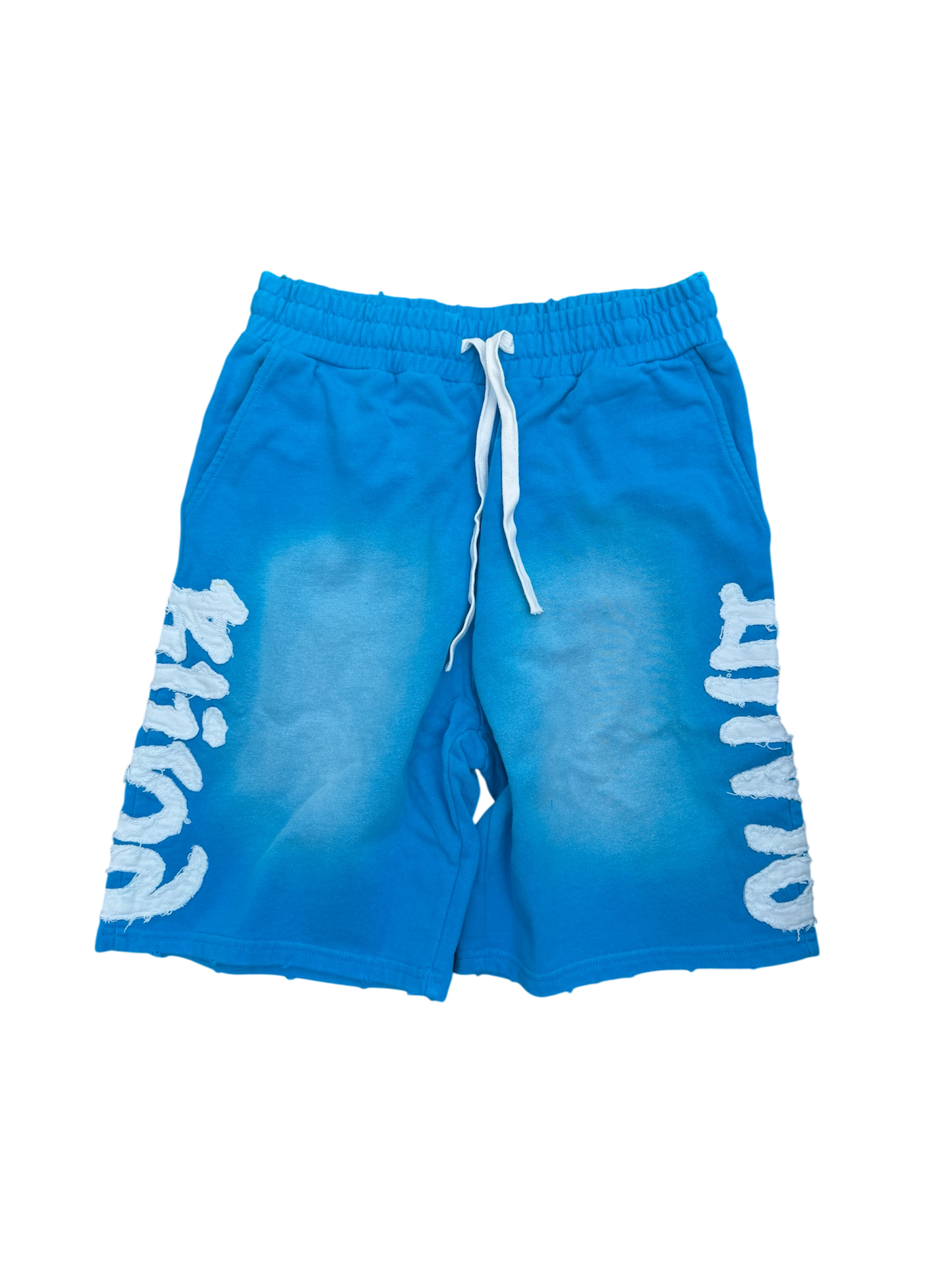 'BLIND' BLEU SHORTS