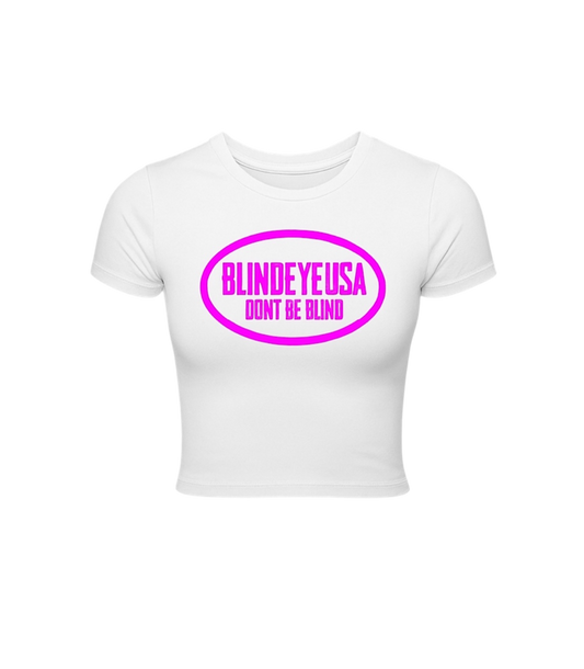 BLINDEYE BODYCON TEE (PINK)